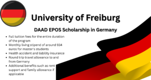 University of Freiburg DAAD EPOS Scholarship 2026 in Germany