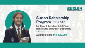 Suzlon Scholarship Program